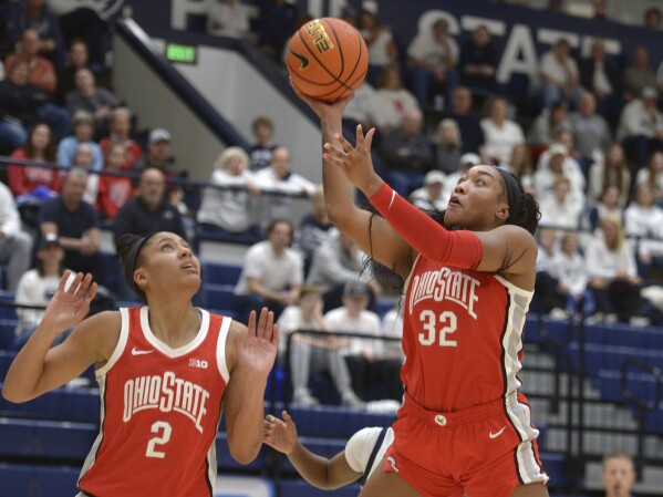 Jacy Sheldon scores 20 points to lead No. 2 Ohio State past Penn